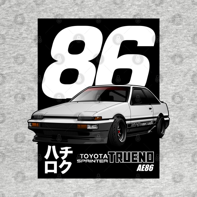 HACHIROKU AE86 by rizadeli